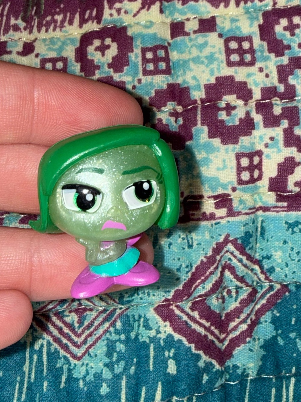 Disney Doorables Mini Figure Disgust from Inside Out Series 7